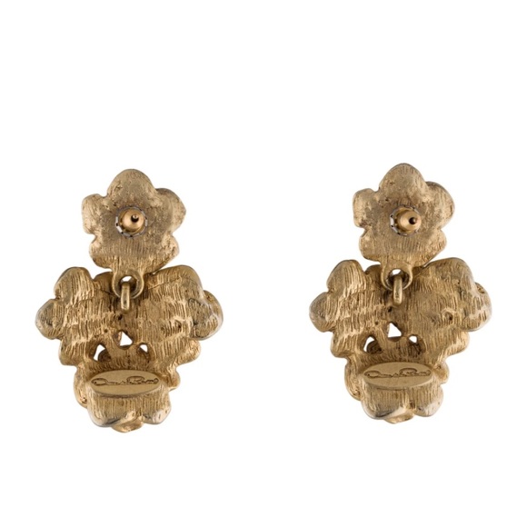 Oscar de la Renta earrings - Picture 3 of 4